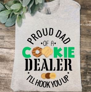 Girl scout dad shirt cookie dealer humor cute popular trending girl scouts dad